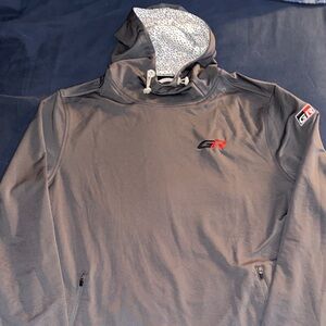 Swannies Men's Gray Hooded Sweatshirt